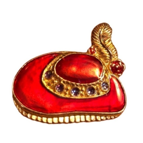 Beautiful enamel hat pin - Picture 1 of 4